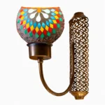 Mosaic Handmade Metal Base Hanging Wall Lamp Light E27